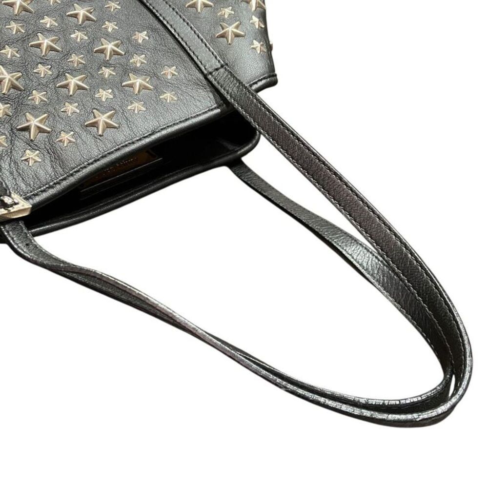 JIMMY CHOO Sasha S Leather Tote Bag - Picture 9 of 9